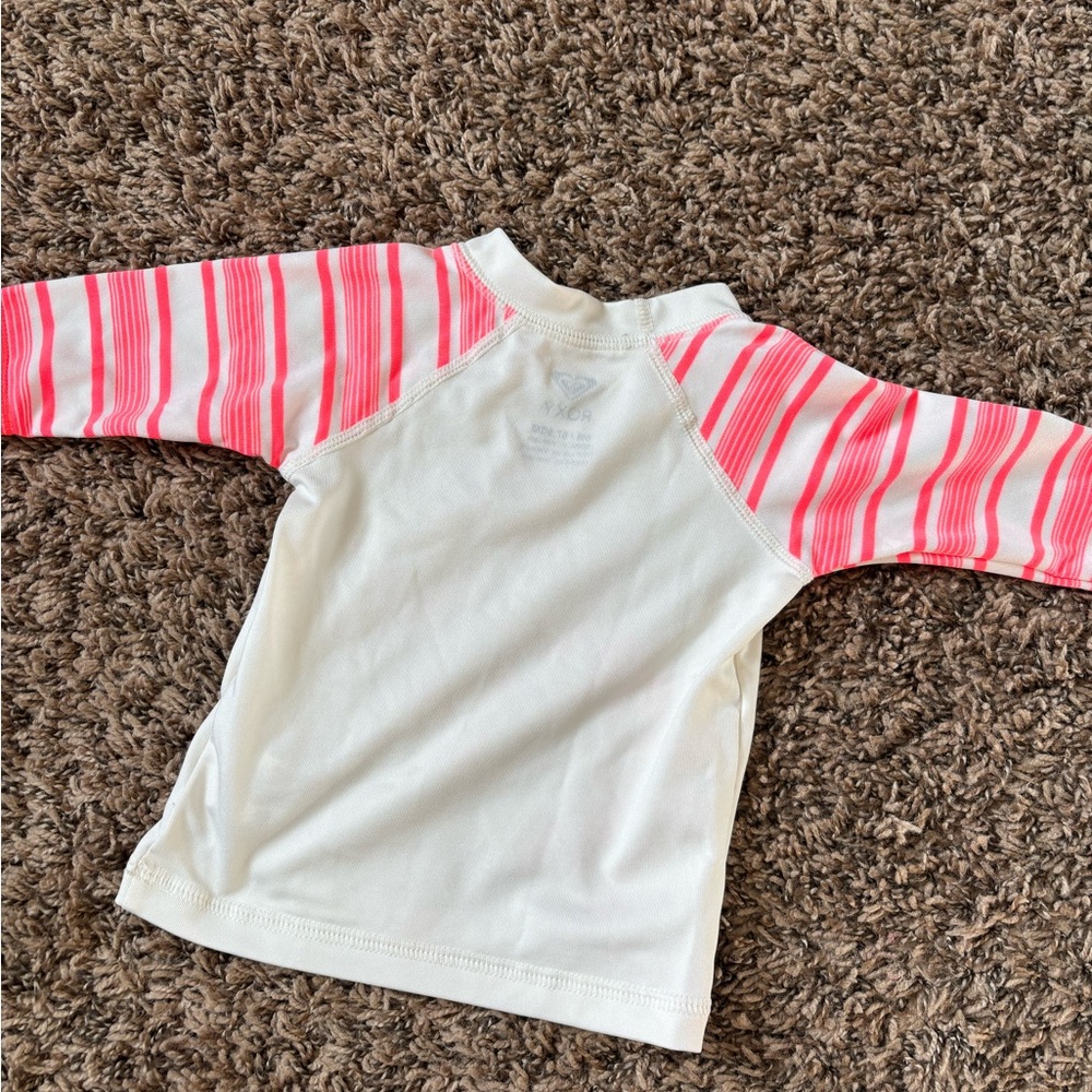 Roxy, 6M baby girl rash guard